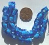 20 Blue Cubes with Polka Dots